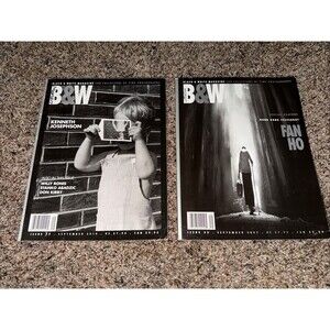 Lot of 2 Black & White Magazine Issues Fan Ho #53 + Kenneth Josephson #77